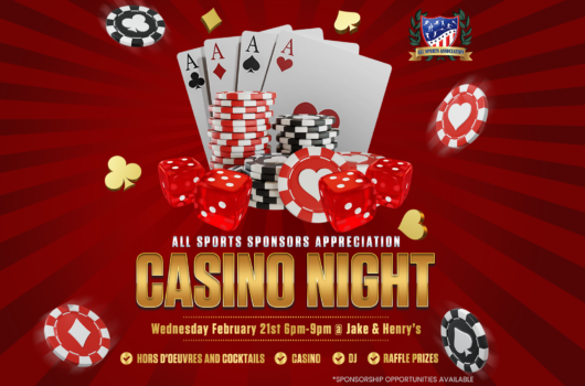 All Sports Sponsors Appreciation Casino Night