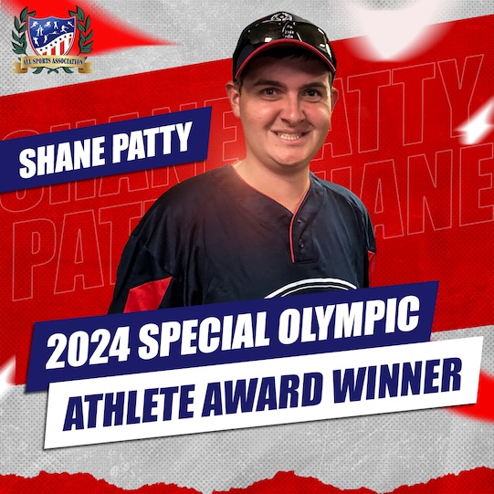 Shane Patty 2024 Special Olympic Athlete Award Winner copy
